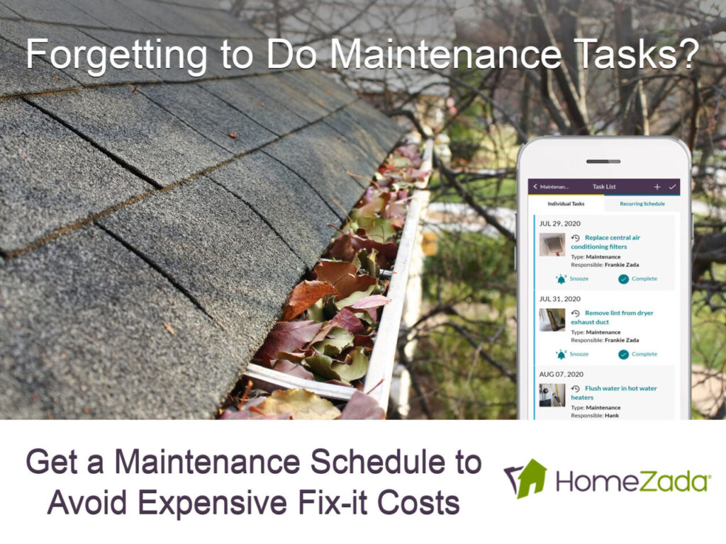 HomeZada Home Maintenance App